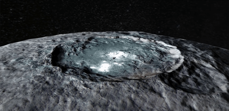 NASA Discovers Alien Light Spots On The Dwarf Planet Ceres