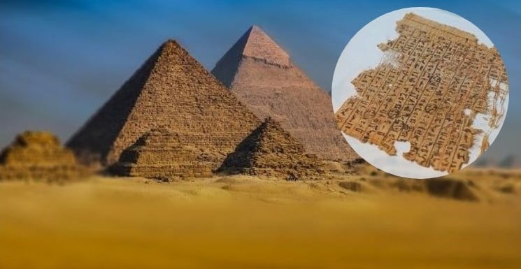 Ancient Egyptian Papyrus Tells The Story Of The Pyramids’ Construction