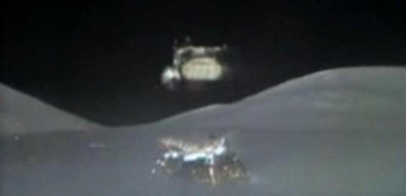 Thanks To Apollo 17, NASA Filmed Humans Leaving The Moon 42 Years Ago