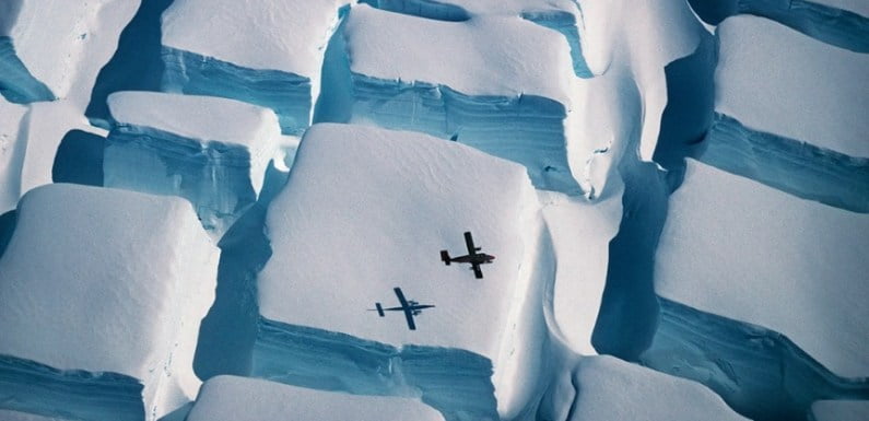 What Force Made These Giant Cubes In The Antarctic Ice