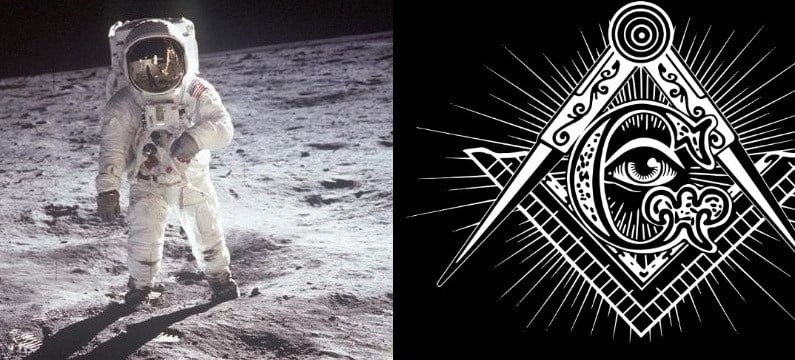 Connection Between The Moon Landing and Masonic Ritual