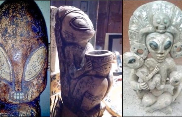 Ancient Aliens: Creepy Alien-Like Artifacts Found In A Mexican Cave