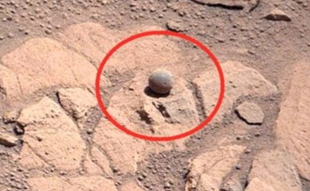 Cannonball Found On Mars – Possible Proof Of Ancient Space War