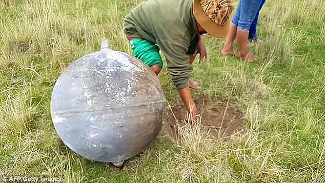 Three Mysterious Huge Metallic Balls Fell From The Sky In Peru With A Loud Roar