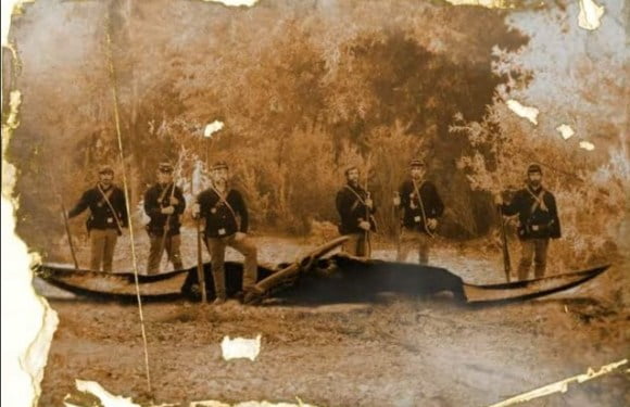Is This Picture Proof Pterodactyls Existed During The American Civil War
