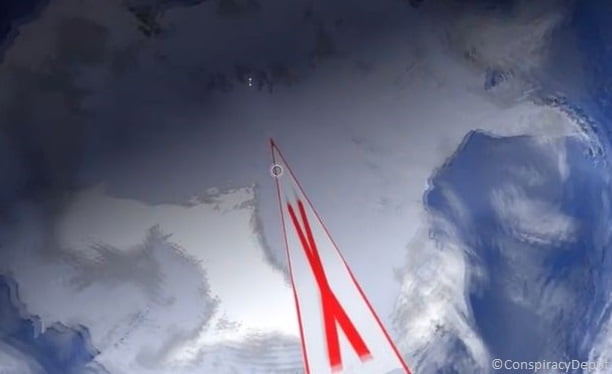 Conspiracy Theorists Freak Out Over Google Earth’s Red X Mark Beneath Antarctica