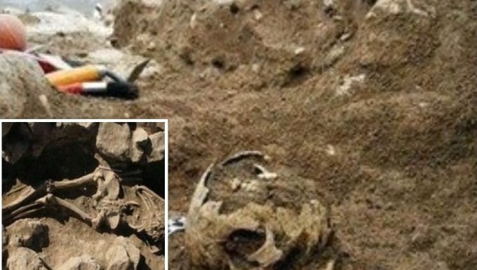 Ancient Giant Buried With His Belongings Unearthed In Iran